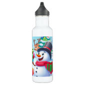 Bouteille D'eau Cute Père Noël et Snowman (Droite)