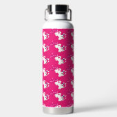 Bouteille D'eau Cute Pooping rose licorne (Plage)