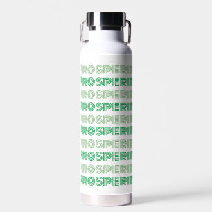 Bouteille D'eau Cute Prosperity Green Inspiration