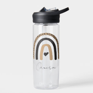 Bouteille D'eau Cute Rainbow Leopard Motif