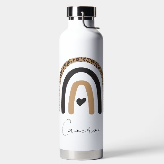 Bouteille D'eau Cute Rainbow Leopard Motif (Droite)