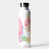 Bouteille D'eau Cute Rose Unicorne enfants (Gauche)