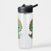 Bouteille D'eau Cute Smiling Dinosaur Kids Water Bottle (Gauche)