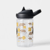 Bouteille D'eau Cute Souris Rodent Mating Cheese Motif School (Gauche)