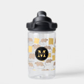 Bouteille D'eau Cute Souris Rodent Mating Cheese Motif School (Salle de sport)