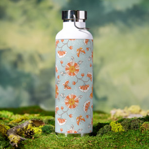 Bouteille D'eau Cute Vintage Papillon Motif