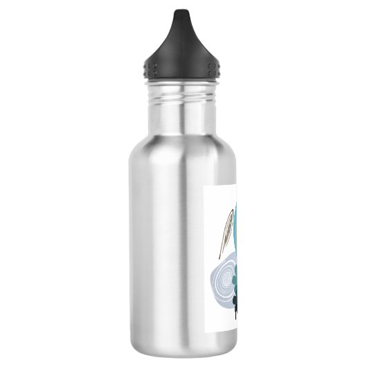 Bouteille D'eau Cyan Boho (Gauche)