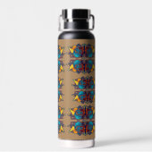 Bouteille D'eau Cyber Coeur (Arrière)