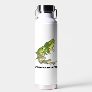 Bouteille D'eau Cycle De Vie D'Une Grenouille, De L'Oeuf Au Tadpol