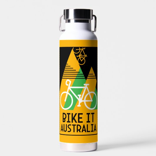 Bouteille D'eau Cyclisme Australie (Avant)