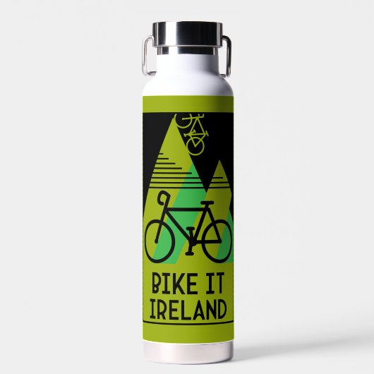 Bouteille D'eau Cyclisme Irlande (Avant)