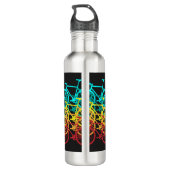 Bouteille D'eau Cyclisme Rétro, Vélo De Route, (Dos)