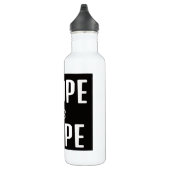 Bouteille D'eau DA Pope is Dope Water Bottle (Droite)