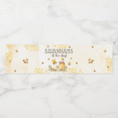 Bouteille d'eau d'abeille Étiquettes été (Étiquettes simples)