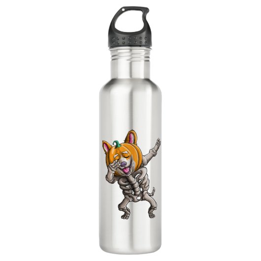 Bouteille D'eau Dabeton Corgi Cute Halloween Corgi Funny (Devant)
