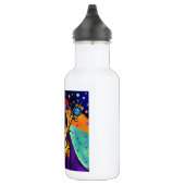 BOUTEILLE D'EAU DACHSHUND MARDI GRAS (Droite)