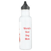 Bouteille D'eau Dachshund Meilleure maman de chien du monde (Droite)