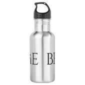 Bouteille d'eau d'acier inoxydable de Bellame (Dos)