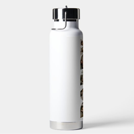 Bouteille D'eau DADDY Letter Photo Collage (Évier)