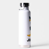 Bouteille D'eau DAFFY DUCK™ avec bras croisés | Ajouter Votre Nom (Plage)