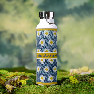 Bouteille D'eau Daisies et Denim