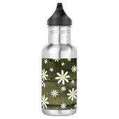 Bouteille D'eau Daisis Rustique Barne Planche Daisy Flower (Droite)