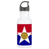 Bouteille D'eau Dallas Drapeau Liberty Bottle (Devant)
