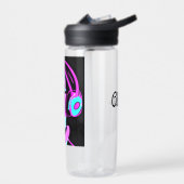 Bouteille D'eau Dame personnalisée dans les casques Jamming à la m (Gauche)