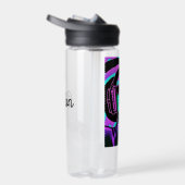 Bouteille D'eau Dame personnalisée dans les écouteurs (Droite)