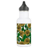 Bouteille D'eau Dandelions sur blanc (Droite)