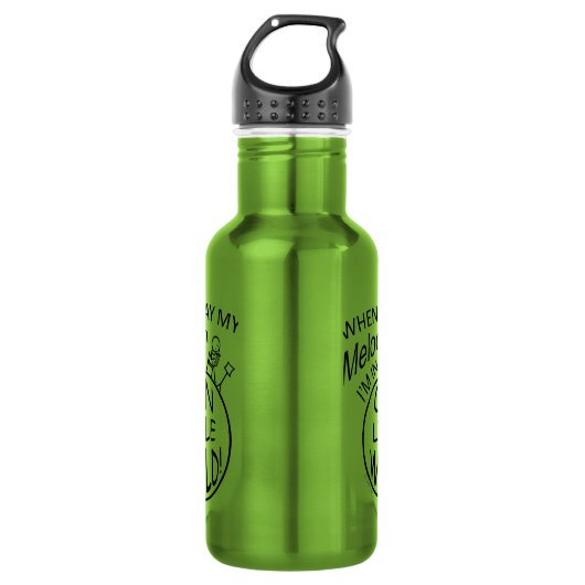 Bouteille D'eau Dans Mon Petit Monde Melodeon (Devant)