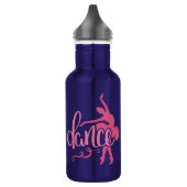 Bouteille D'eau Danse de ballet rose Ballerina Silhouette (Gauche)