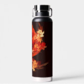 Bouteille D'eau Danse Feux d'artifice Art Abstrait (Arrière)