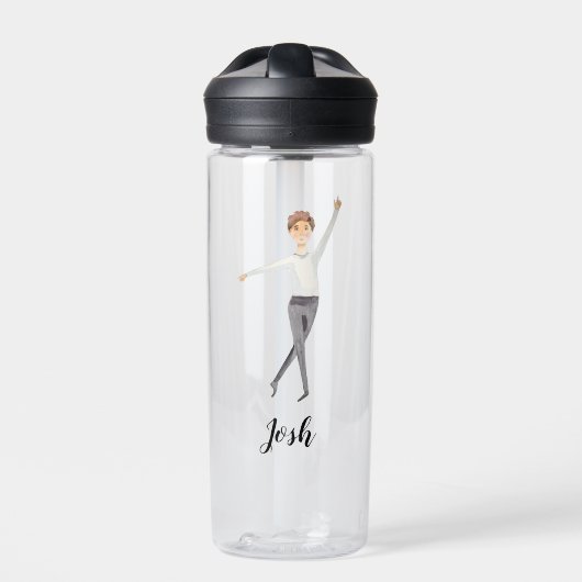 Bouteille D'eau Danseur de ballet masculin (Extérieur)