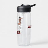 Bouteille D'eau Danseur de tigre rouge #1 (Gauche)