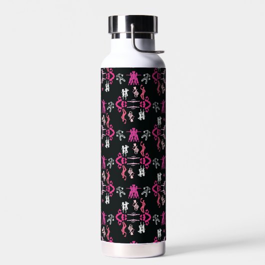 Bouteille D'eau Danseuse rose Motif Décor Maison (Gauche)