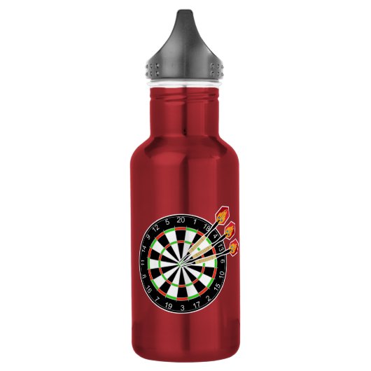 Bouteille D'eau Darts and Dartboard personalized (Gauche)