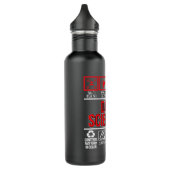 Bouteille D'eau Data Scientist Faits Analyste de données Informati (Gauche)