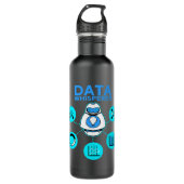 Bouteille D'eau Data Whisperer Tech Engineer MIS Analyst Software (Devant)
