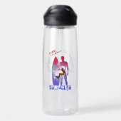 Bouteille d'eau de 0,75 L | Sport de Surf (Arrière)