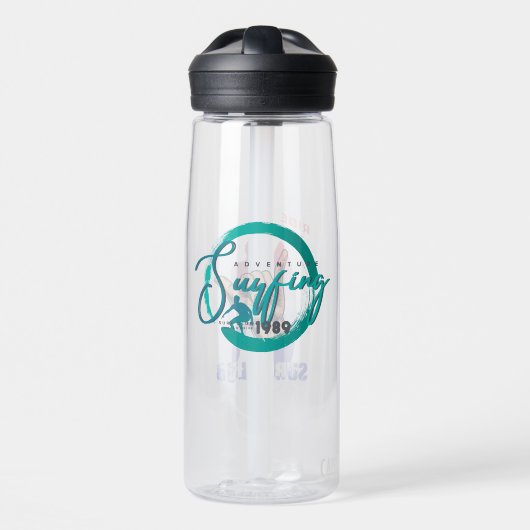 Bouteille d'eau de 0,75 L | Sport de Surf (Avant)