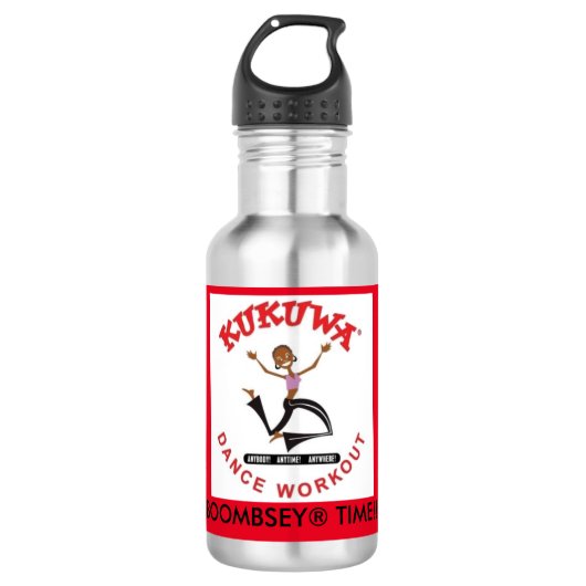 bouteille d'eau de 18 onces - toutes les couleurs (Devant)