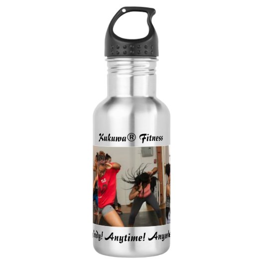 bouteille d'eau de 18 onces - toutes les couleurs (Devant)