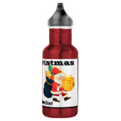 Bouteille d'eau de 24 oz imprimée avec des vœux de (Droite)