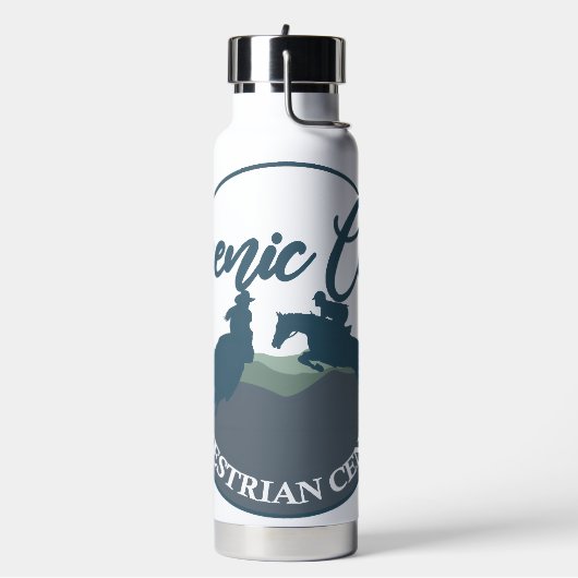 Bouteille d'eau de 25 oz avec paille SCEC (Gym)