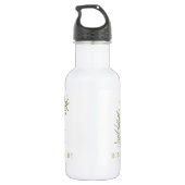 Bouteille d'eau de 540ml au ROMARIN FRAIS (Dos)