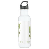 Bouteille d'eau de 710ml FEUILLES DE LAURIER FRAÎC (Devant)