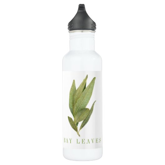Bouteille d'eau de 710ml FEUILLES DE LAURIER FRAÎC (Droite)