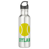 Bouteille d'eau de balle de tennis personnalisée (Devant)