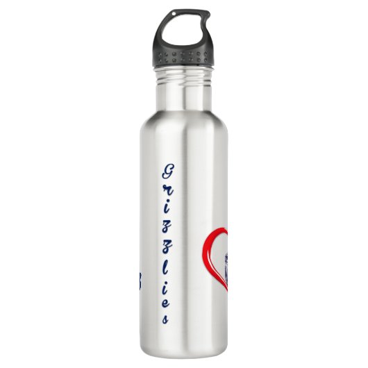 Bouteille d'eau de baseball Grizzlies (Devant)